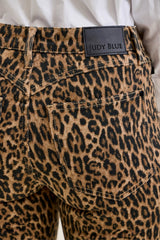 Mrs. JAQUELINE Flare Print Leopard LUXE