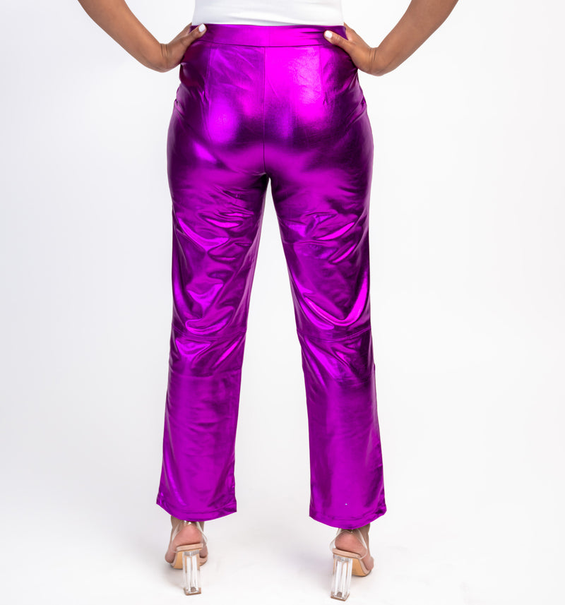 Metallic Pants