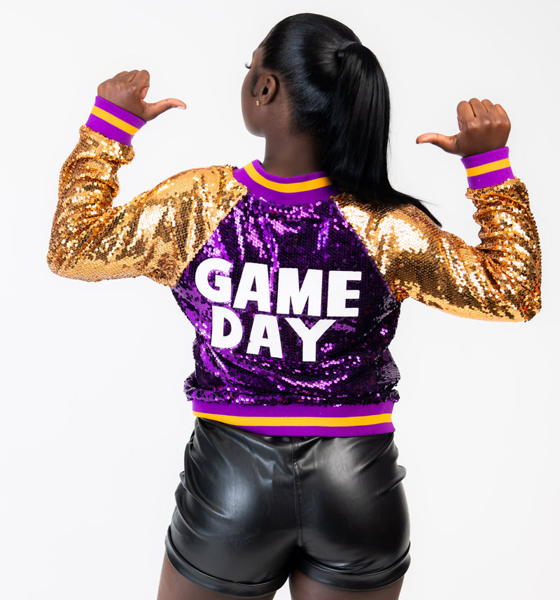 Game-Day Sequin Jacket