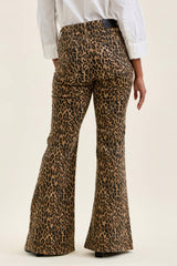 Mrs. JAQUELINE Flare Print Leopard LUXE